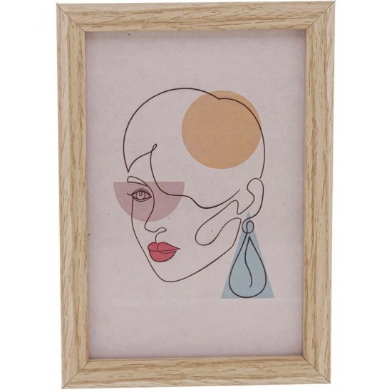 Porta Retrato 10x15cm De Mdf Areia